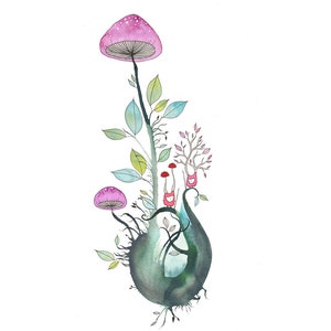you're weird, I love you - print