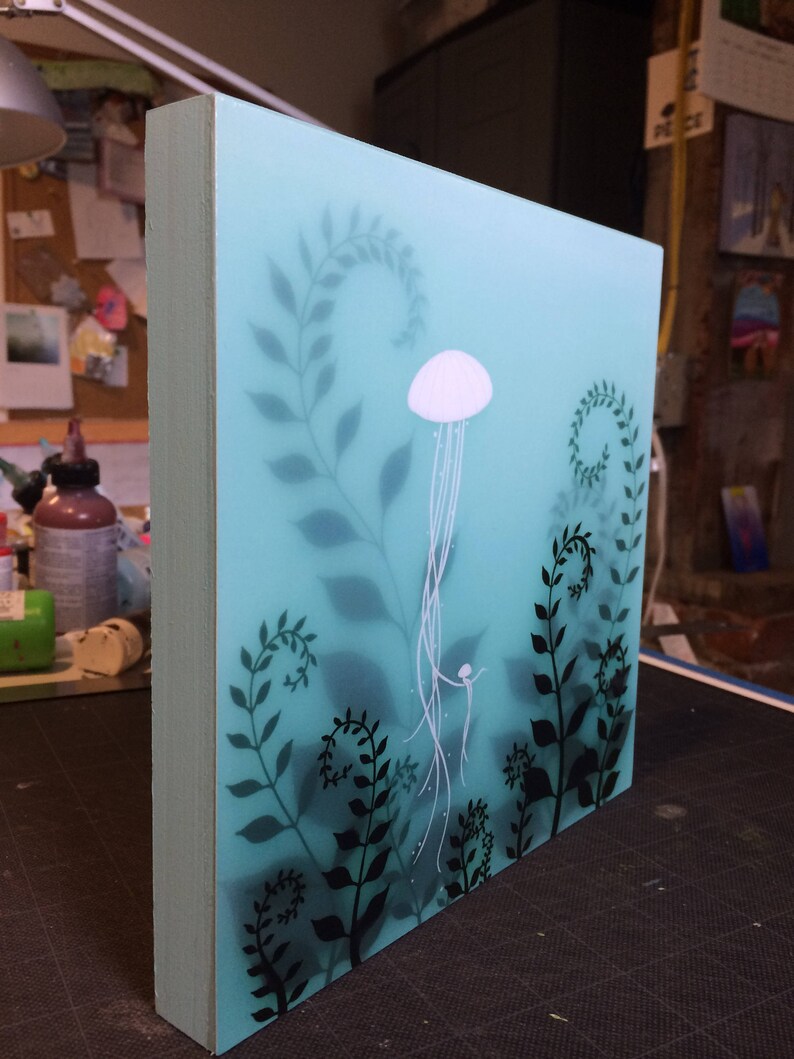 Archival Print on Wood Your Choice of Image. Etsy