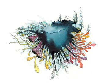 criaturas marinas - imprimir