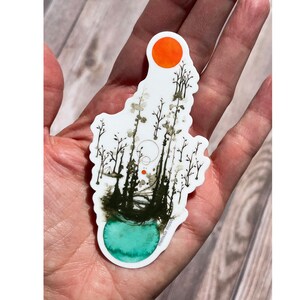 floating on air - sticker