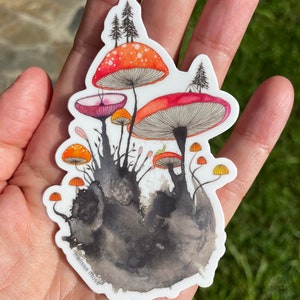 wild & weird - sticker