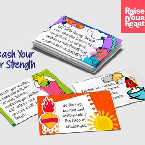 Tarjetas para la confianza / Autoestima / Desarrollo personal / Tarjetas didácticas para el autoconocimiento / Tarjetas de emociones / DESCARGAR