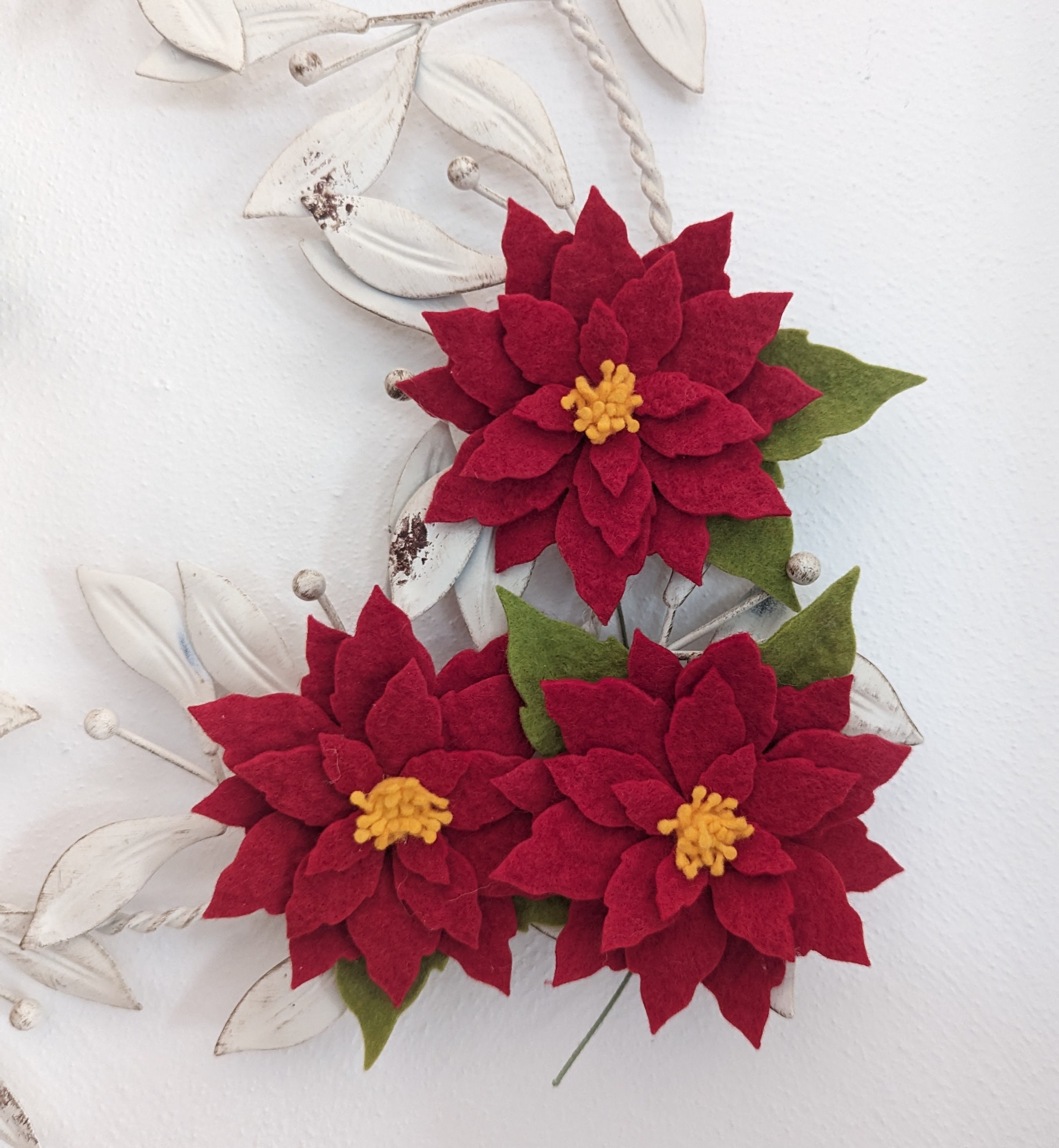 Buy Wholesale China Wholesale Christmas Picks Red Poinsettia Pick Decor Christmas  Floral Picks Artificial & Floral Picks at USD 1.2