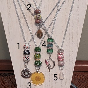 Long Necklaces, Minimalist Bead Necklaces image 3