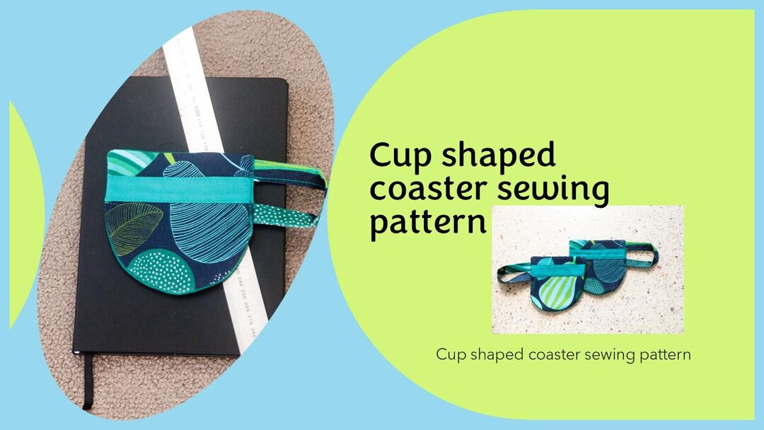Digital Teacup Coaster Sewing Pattern Downloadable PDF Coffee Cup ...