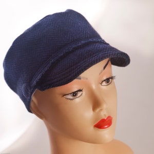 Newsboy Hat Sewing Pattern sewing hat pattern pdf cap round cap pattern diy handmade Fashion Cap full  Baseball Cap PDF One Size .pdf