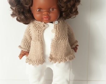 minikane size doll cardigan