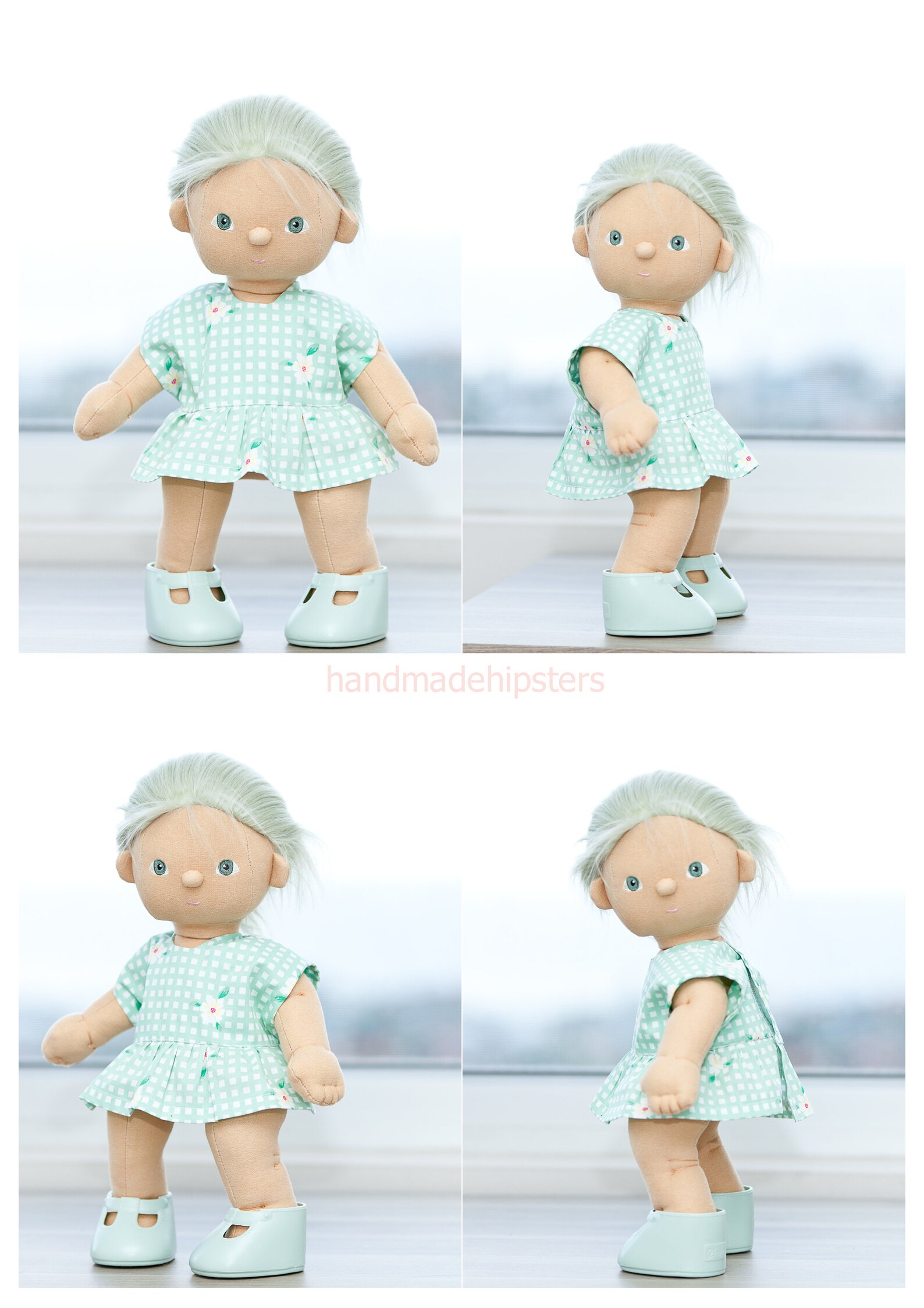 Dinkum Dolls Clothes Dress Sewing Pattern Pdf Digital Download Etsy