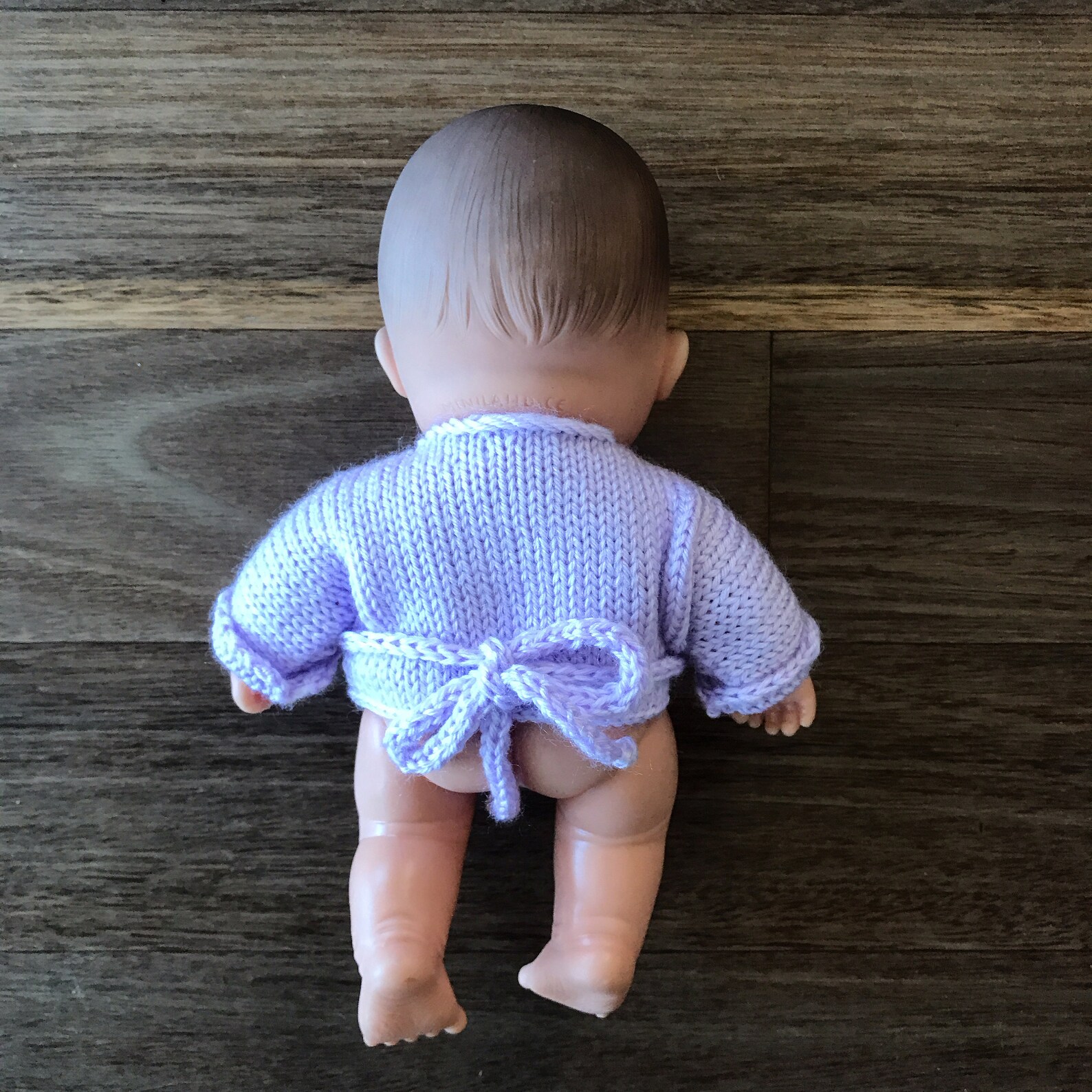 Doll Knitting Pattern to Fit 21cm Miniland Knitting Pattern Etsy