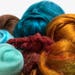 Teal copper art batt KIT, Spinning KIT, fiber "Verdigris" Nuno Needle felting wool, Teal turquoise sienna brown topaz DIY gift, blending kit