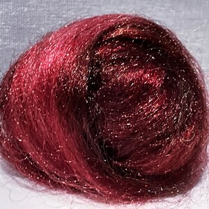 Red Brown Firestar “chocolate Covered Cherry” Needle Felting, Spinning