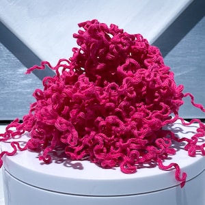 Cotton Faux Locks “Cosmos”.25 & .5oz Use like mohair locks, Adds texture to your fiber art, eco friendly fibers, so versatile!
