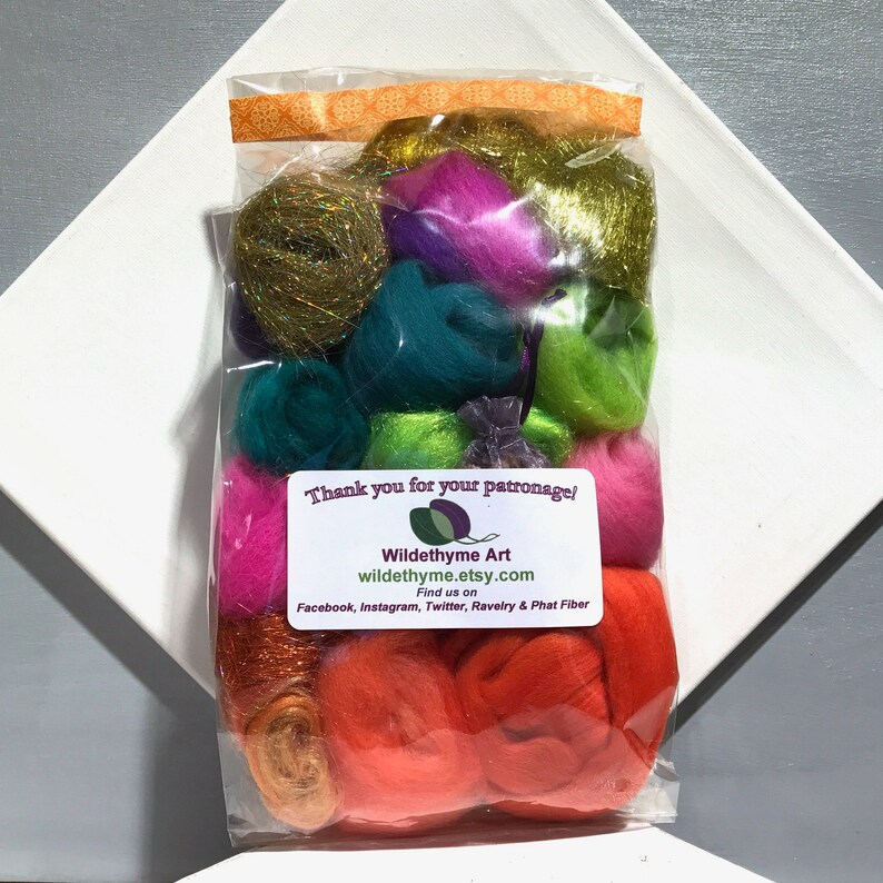Kit for felting Cuddle B-163