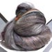 BATT CRAZY art batt, mixed fiber batt "The Neutral Zone" wool, roving, scrap fiber, felting, needle felting, spinning, wet felting