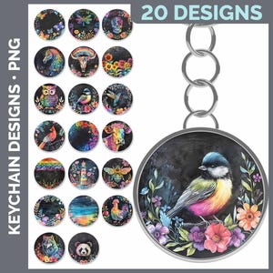 キーホルダーバンドル Google ドライブ昇華デザイン | ベストセラー 01 キーホルダー PNG ダウンロード 画像 9