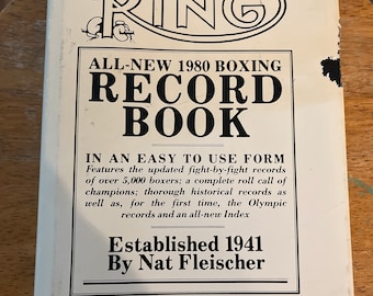 The Ring, Established 1941 by Nat Fleischer