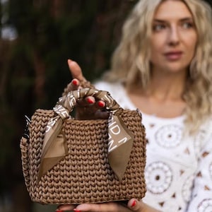 Handmade crochet bag - Made in Italy - Handmade crochet bag