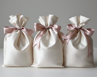 Welcome Bags with Ribbon, Wedding Gift Bag,Thank You Gift Bags, Wedding Gift Bags,Wedding Favours Gift Bag,Party Hand Bag,Jewellry Gift Bag
