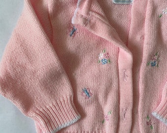 All Mine Embroidered Cardigan Sweater