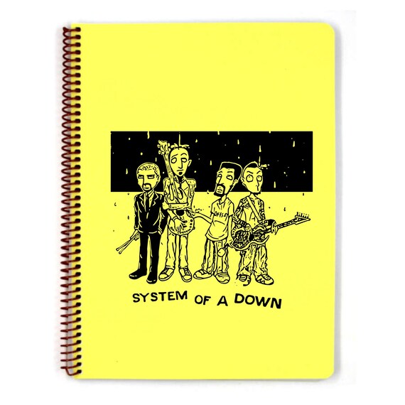 System of A Down Cartoon Design: SOAD Files (SVG, Ai, Dxf