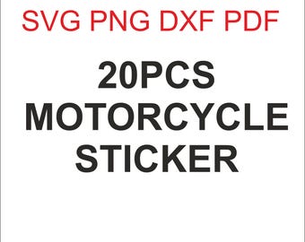 Motorcycle SVG Bundle, Motorcycle Clipart Designs, PNG Motorcycle Graphics, Biker Silhouette Vector, Cricut Cutting Files