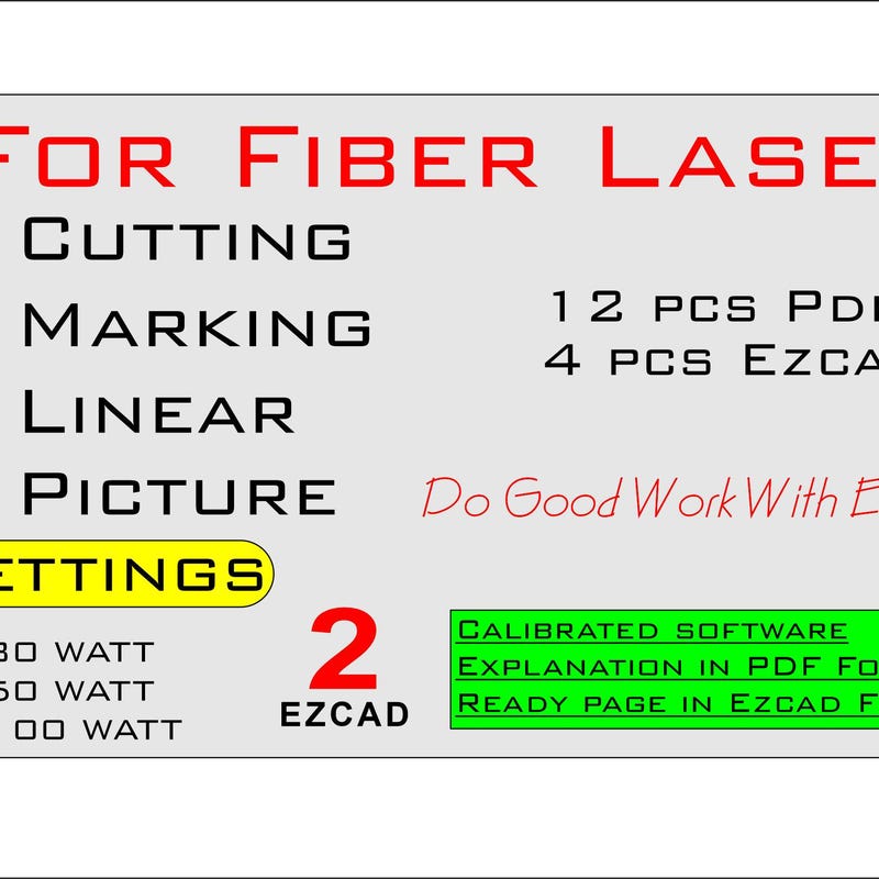 Ezd File Ezcad File - Etsy