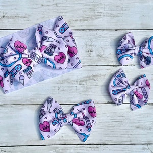 Medical Field Bow/Headwrap