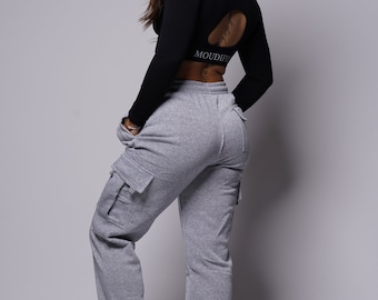 Unisex Cargo Sweatpants