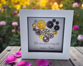 Personalised Father's Day Gift for Him Dad Engineer, Unusual Keepsake for Birthday, Custom
