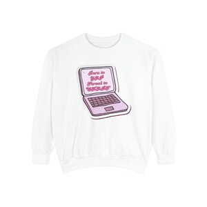 Funny Nurse Crewneck Sweatshirt - Gift for Nurses, Medical Staff Apparel, Healthcare Worker Top, Long Sleeve Jumper, Hospital Humor Sweater