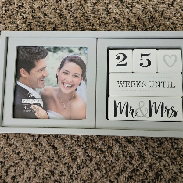 Wedding Countdown Frame