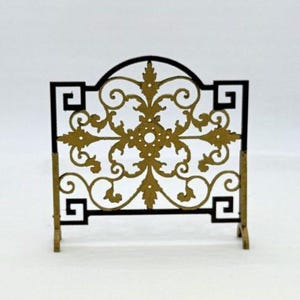 Ornate Fireplace Screen