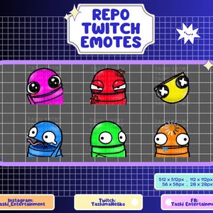 REPO Static and Animated Emotes! (R.E.P.O.)