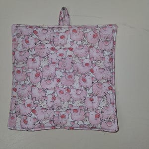 2  Magical Unicorn themed trivet/ potholder / hot pad