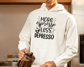 Expresso Lover's Cozy Statement Hoodie - Unisex Heavy Blend™ Sweatshirt