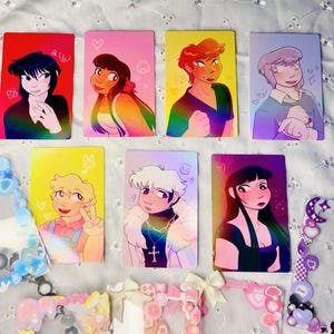 Furuba holographic photocards