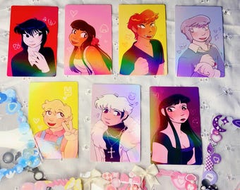 Furuba holographic photocards
