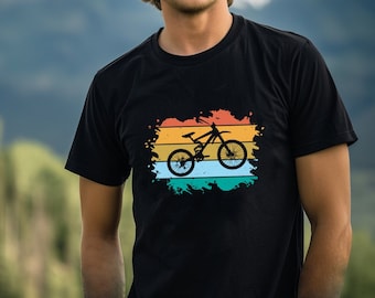 Retro RM9, Mountainbike Shirt, Geschenk für ihn Papa Kinder Jugend lustiges Shirt, Fahrrad Geschenk, Retro Fahrrad Tshirt, Radfahrer Shirt, Radfahren Shirt