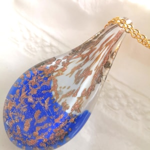 Venetian Murano Glass Pendant Necklace