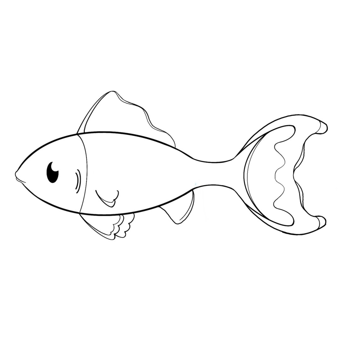 Learn to Draw an Animal - Fish - - Etsy