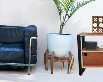 houten plantenstandaard voor binnen: 12 inch hoog