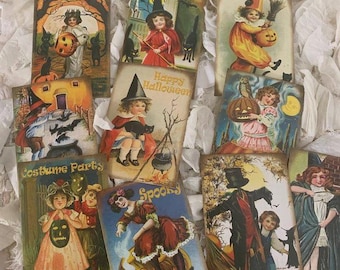 HALLOWEEN Postcards SS *Assorted 10*Reverse back printed for your postcard message*Send as a standard Postcard USPS