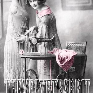Naaimeisje met jurk vorm C*Aangepast getint roze*O darling*Directe digitale download*kaarten, tags, decoupage, collage, kunst, gewijzigde kunst.