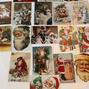 Kerstkaarten voor de kerstman op onze beste kaartvoorraad*25 verschillende afbeeldingen*Gebruiken als kaarten, notities, wenskaarten, prijskaartjes, bedankt