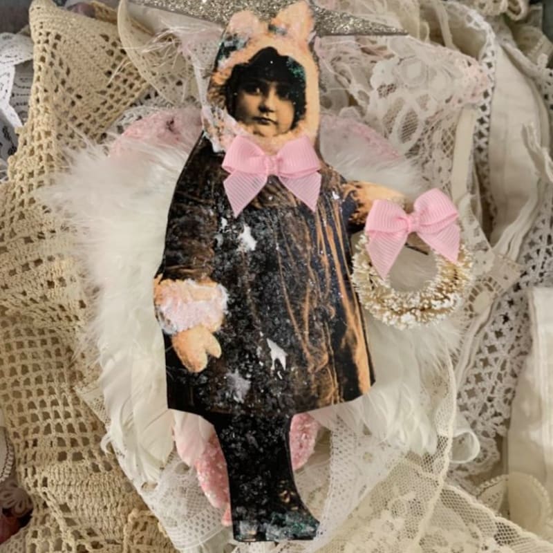 Vintage bradford celestial star christmas tree topper