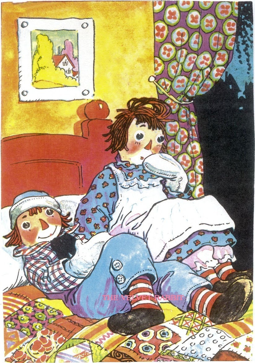タタードラビット the TAtteRed RAbbit  ANN&ANDY The Tattered Rabbit Farm Handmade Raggedy Ann Doll “1920's
