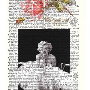 Linda colagem de páginas de dicionário de Marilyn Monroe * Exclusivamente nossa * Download digital instantâneo 300 dpi * Cartões, almofadas, sachês, etiquetas, álbum de recortes