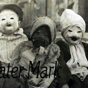 Cartes postales d'Halloween*(A)Vraie photo d'enfants vêtus de leurs costumes vtg.*Tellement ma chérie*Superbe*12 cartes.Enveloppes*Magnifique