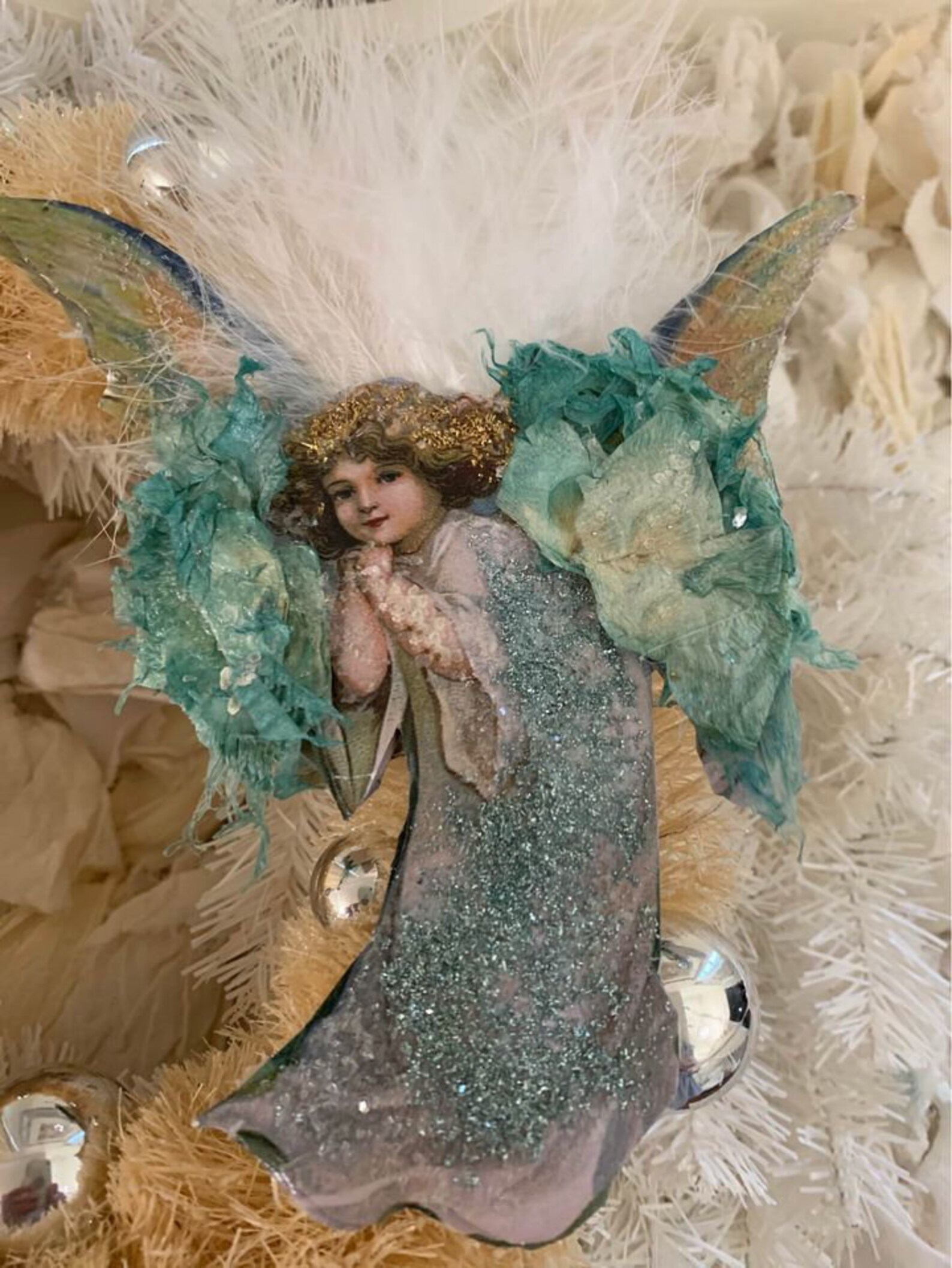VICTORIAN Angel Ornament Annika Angel of Love and Mercybest - Etsy