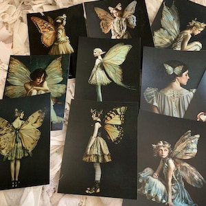 Postkarten*Elfe*Elfe*Fee*Schmetterlingsmädchen Postkarten*Whimsy*Qualitätskarten*10 verschiedene Motive*Geschenkkarte*Preisschild*Einladungskarten